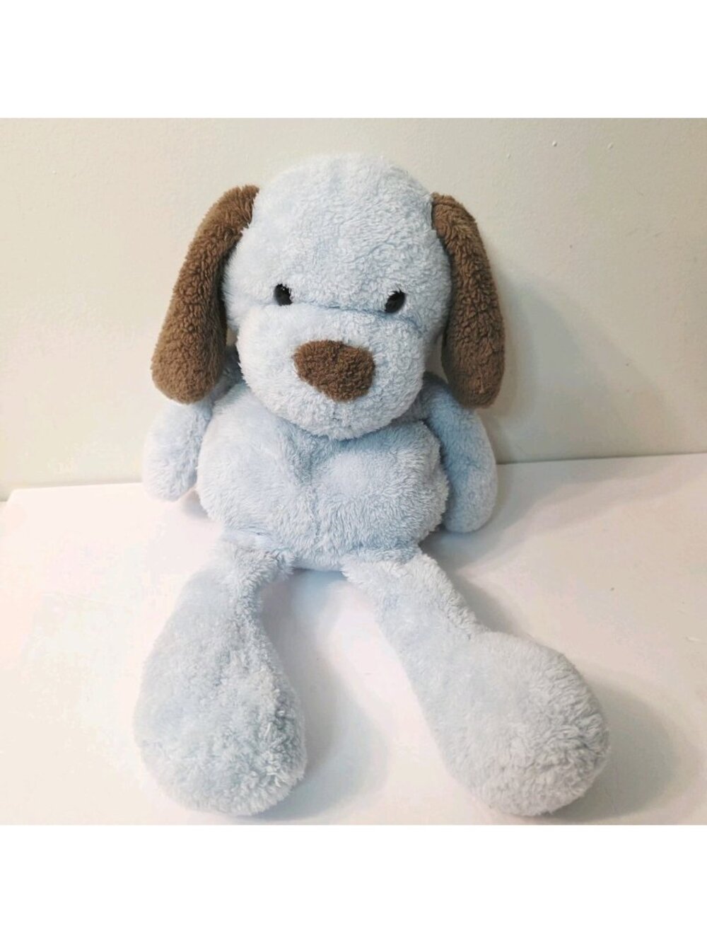 Animal Adventure Sweet Sprouts Blue Puppy Dog 15" Plush 2015 Target Retired